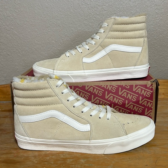 Vans Sk8 Hi cozy Hug Biscotti mens size 12